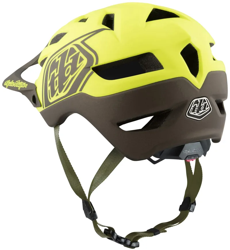 Troy Lee Designs A1 Mips Helmet Classic Black/Yellow-2