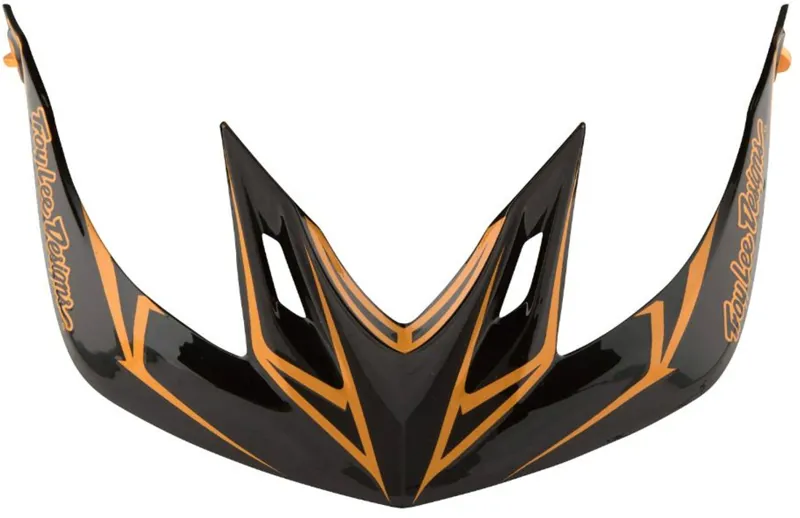 Troy Lee Designs A2 Mips Helmet Pinstripe Black/Gold-3