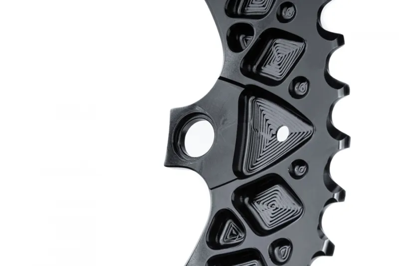 Absolute Black Oval Sram Chainring 110BCD x5 34T Black-1