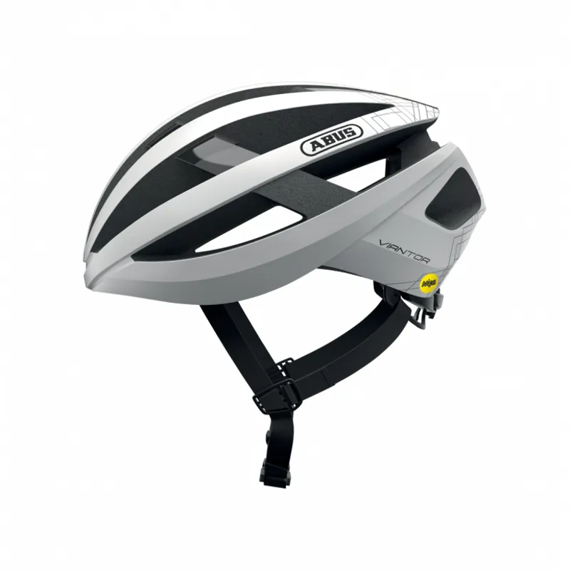 Abus Viantor Mips Road Helmet White