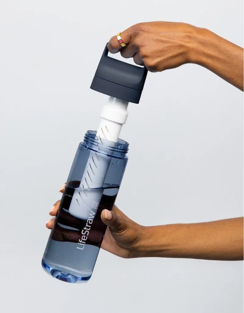Lifestraw Go Tritan Renew 1L Bottle Polar White/Clear-3