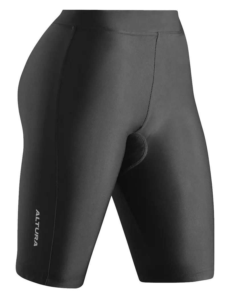 Altura Airstream Womens Waist Shorts with Pad Black