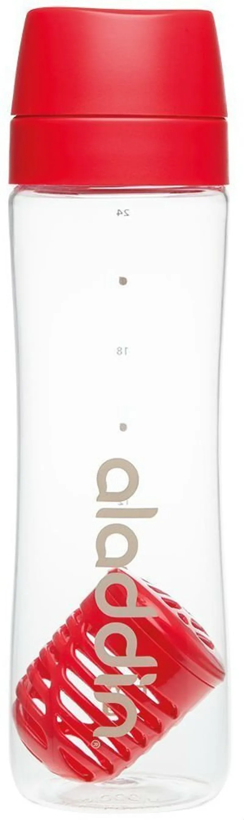 Aladdin Fruit Infuser Water Bottle 710ml Red