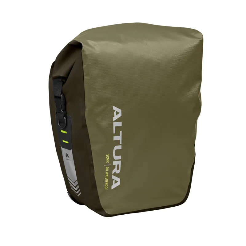 Altura Sonic 40 Waterproof Pannier Pair Olive