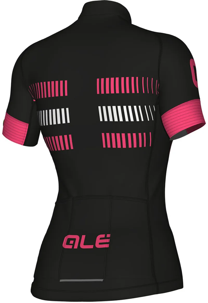 Ale Graphics PRR Strada SS Womens Jersey Black/Pink-1