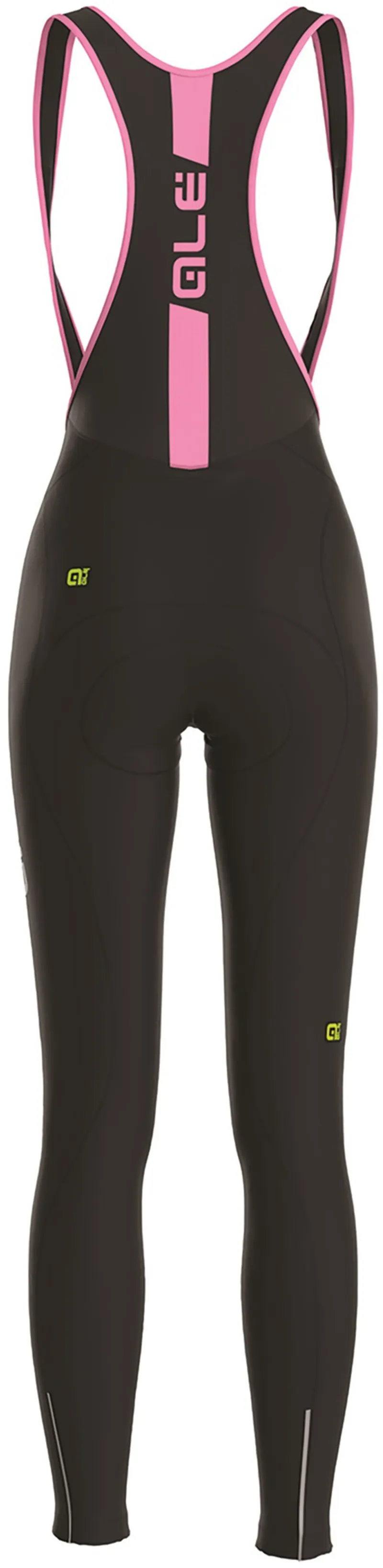Ale Solid Womens Bibtights Black/Pink-2