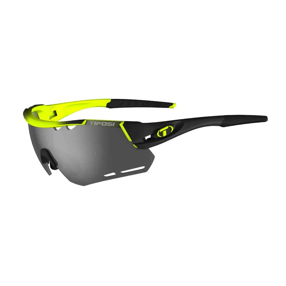 Tifosi Tifosi Alliant 3-lense Cycling Sunglasses Black/Race Neon