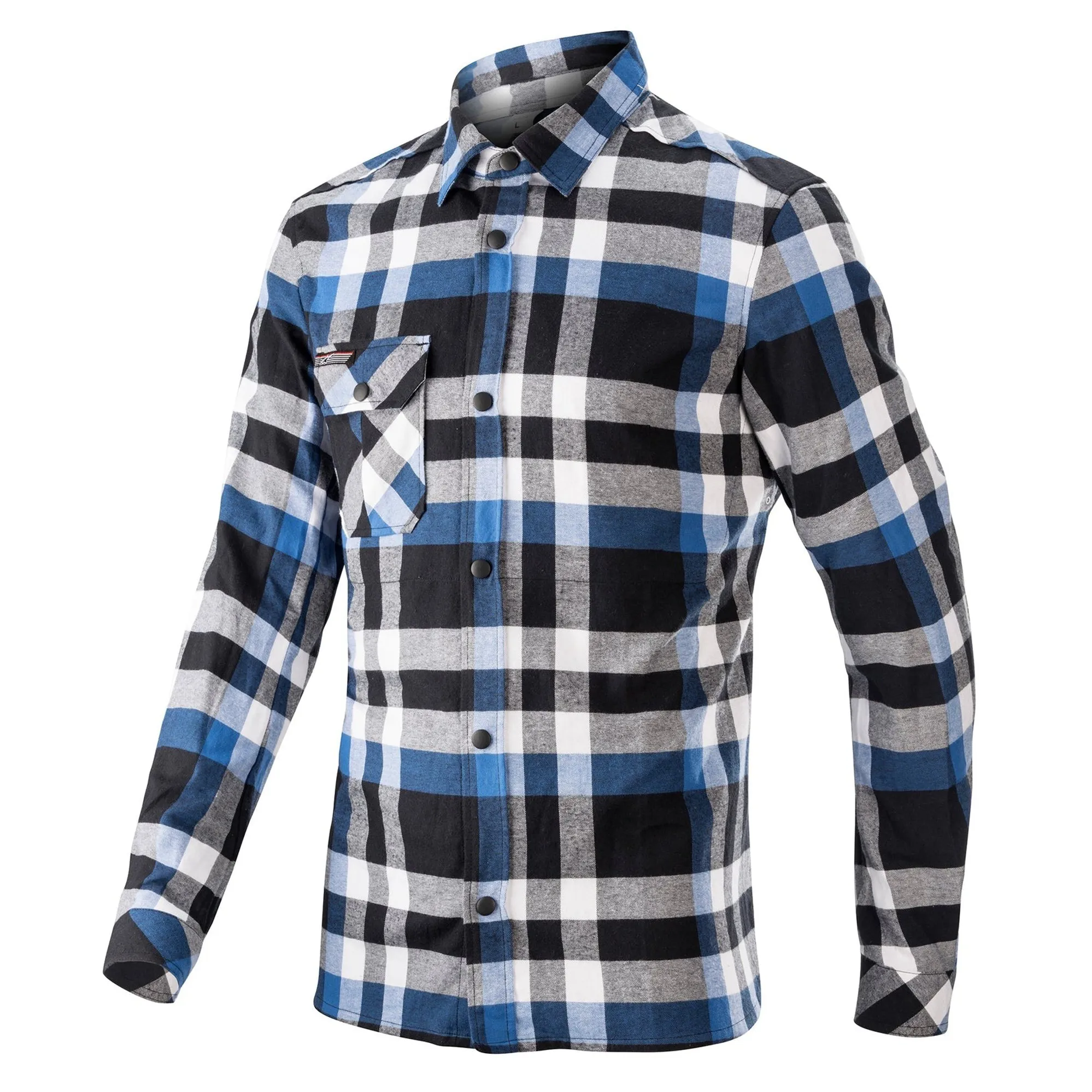 Alpinestars Andres Tech Shirt Black/Mid Blue - Main Image