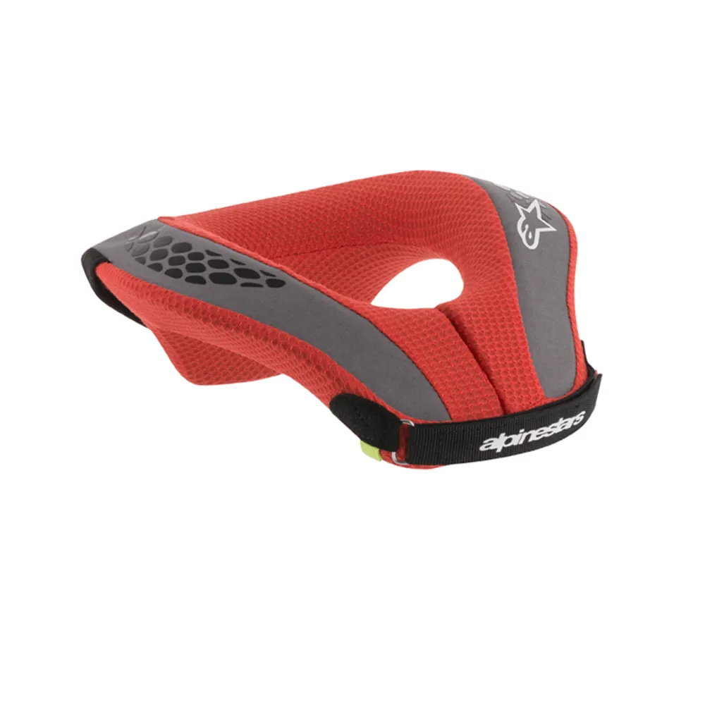 Image of Alpinestars Sequence Youth Neck Brace Red
