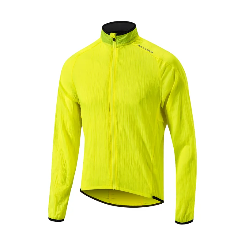 Altura Airstream Windproof Jacket Hi Vis Yellow