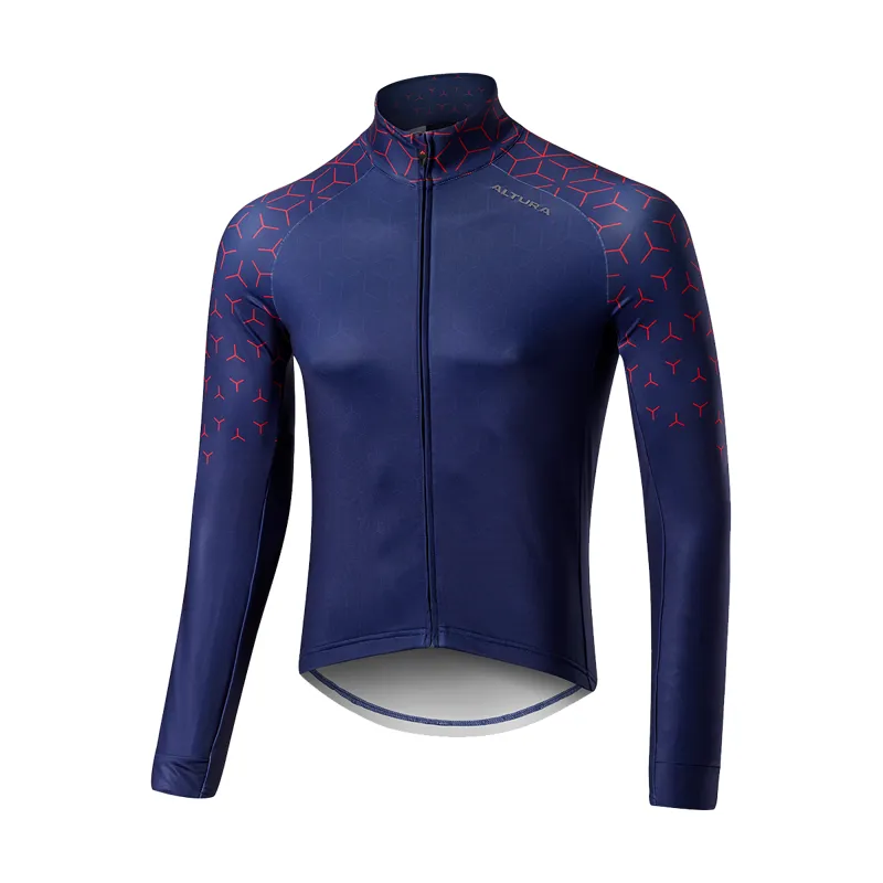 Altura Icon Hex LS Jersey Blue
