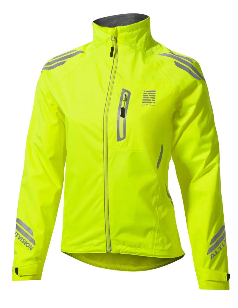 Altura Night Vision Womens Waterproof Jacket Hi Vis Yellow