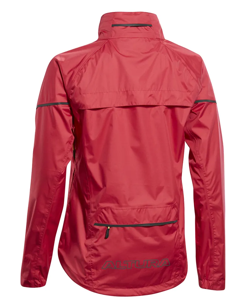 Altura Womens Nevis III Waterproof Jacket Raspberry-1
