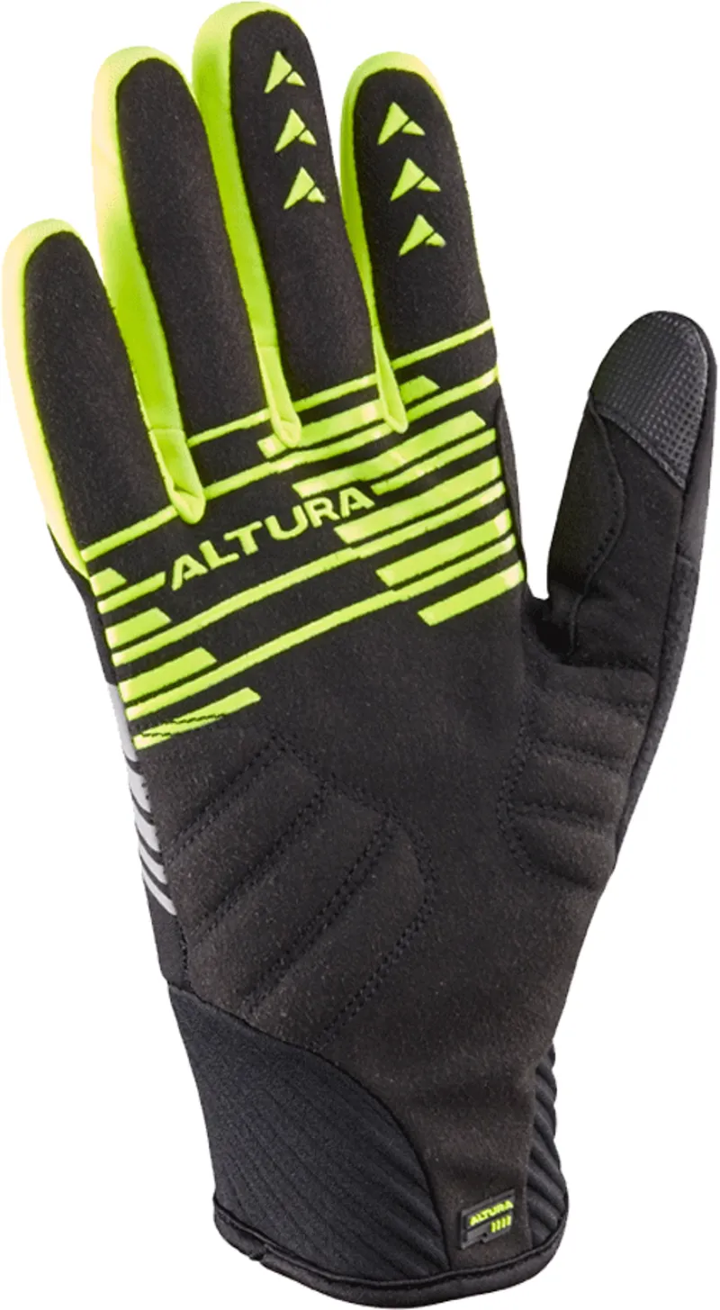 Altura Nightvision 3 Windproof Gloves Hi-Viz Black/Yellow-1
