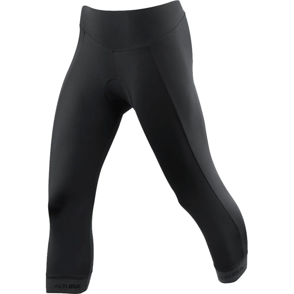 Image of Altura ProGel 3 Womens 3/4 Tights with Pad Black