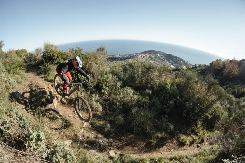 Cube AMS Hybrid One44 C:68X SLT 400X Electric Bike 2025 Carbon/Gold Dust-1