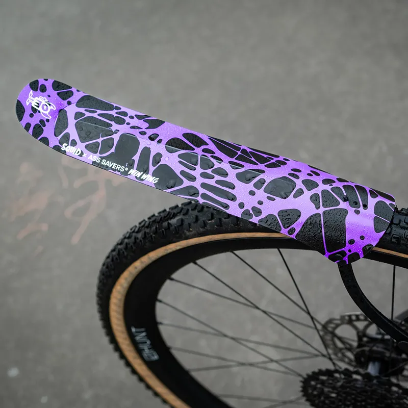 Ass Savers Win Wing 2 Gravel Superlight Rear Mudguard includes Wishbone Mount Black-3