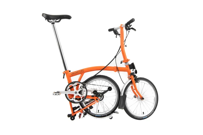 Brompton S6L Folding Bike 2021 Orange-2