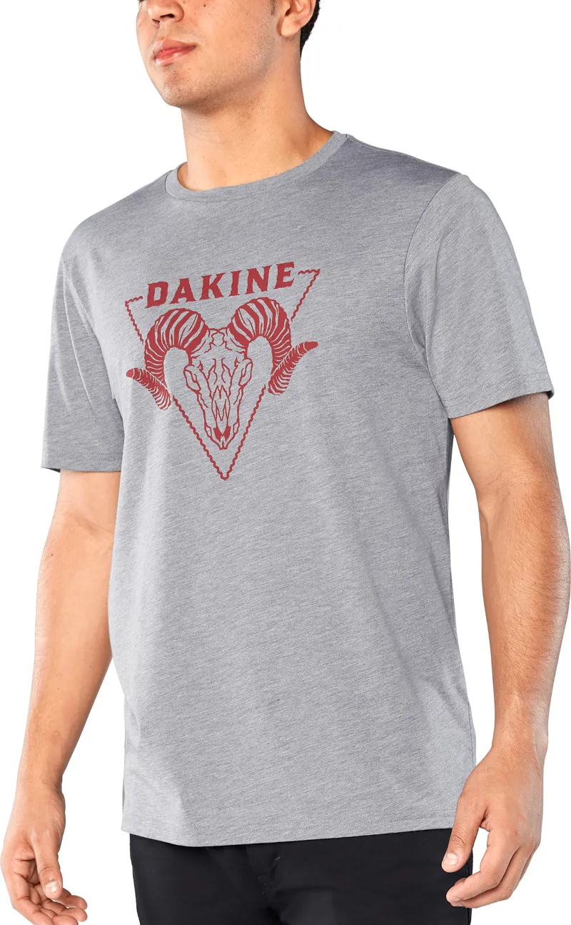 Dakine Badlands SS Tech Tee Heather Graphite-2