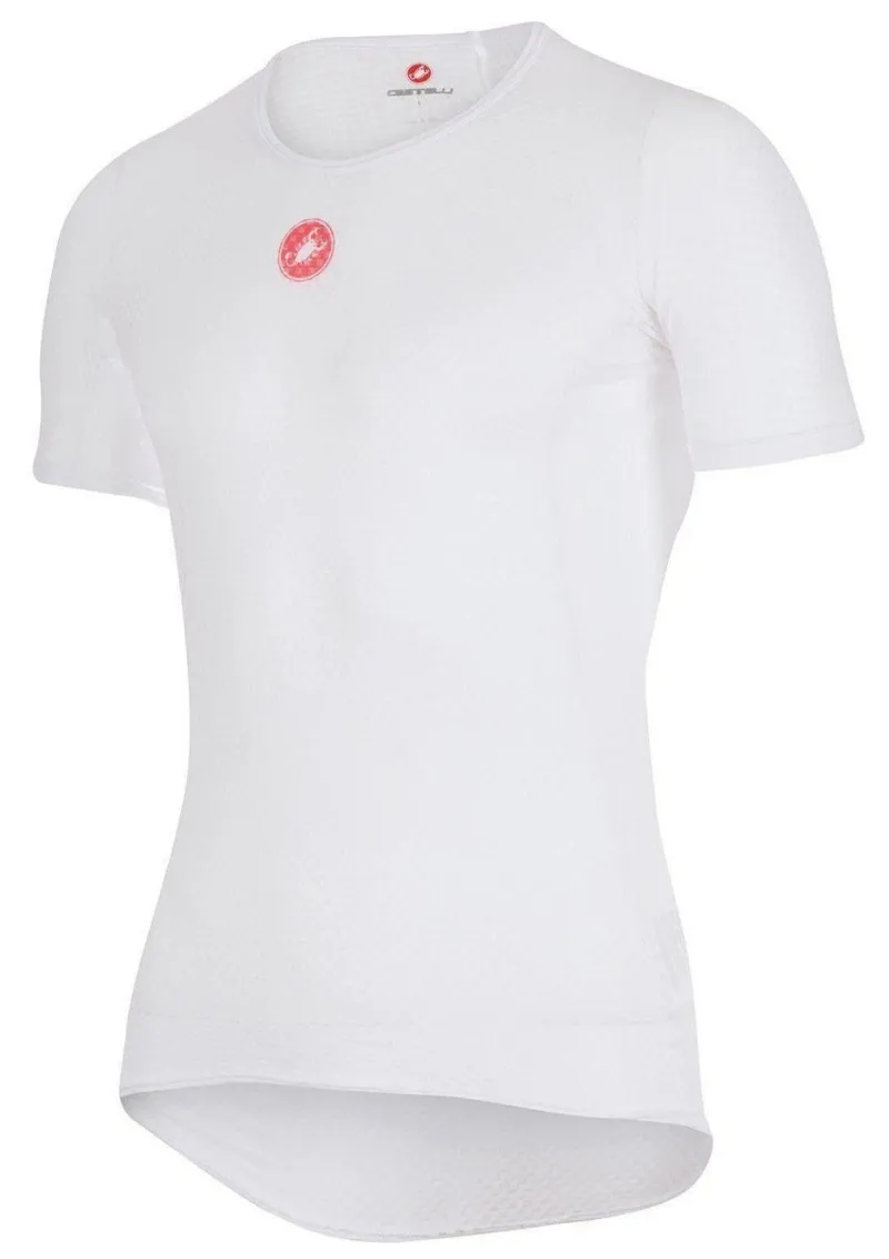 Castelli Pro Issue SS Road Base Layer White-1