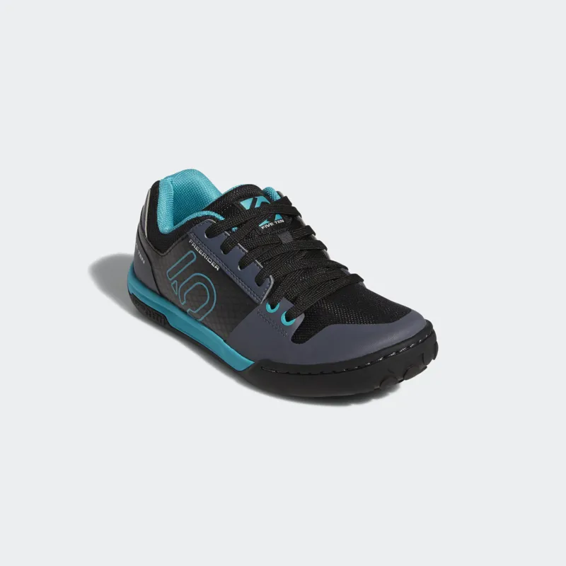 Five Ten Freerider Contact Womens MTB Shoes Carbon/Green/Onix-2