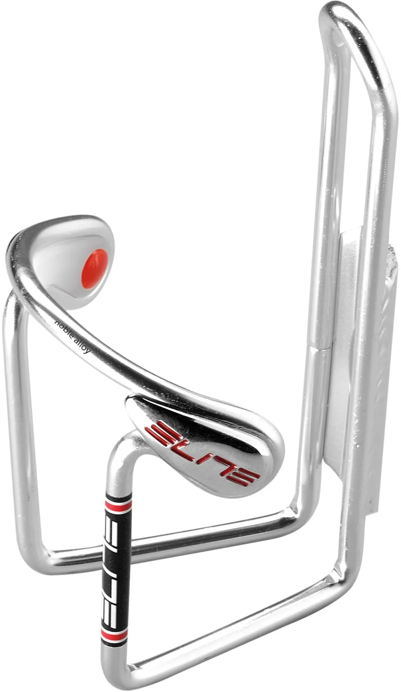 Elite Ciussi Side Access Bottle Cage Silver