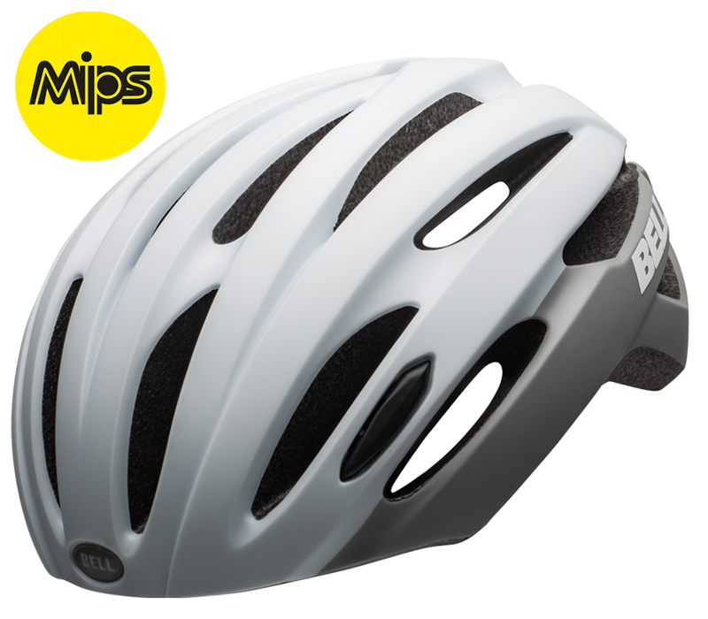 Bell Avenue LED Mips Womens Road Unisize Helmet Matte/Gloss White/Grey