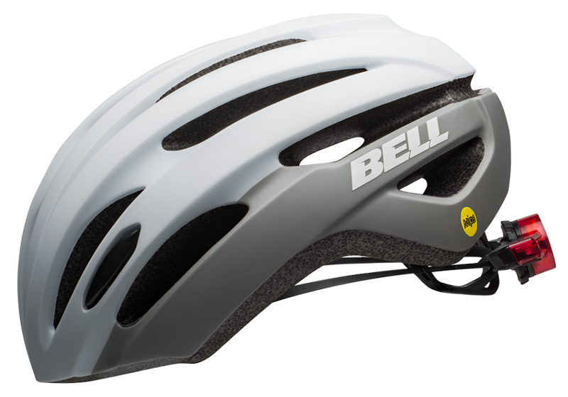 Bell Avenue LED Mips Womens Road Unisize Helmet Matte/Gloss White/Grey-1