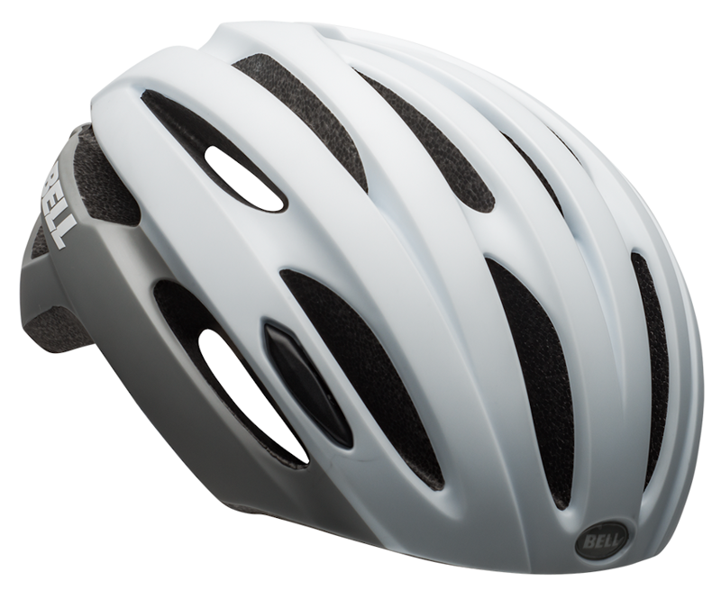 Bell Avenue Womens Road Helmet Matte/Gloss White/Grey-1