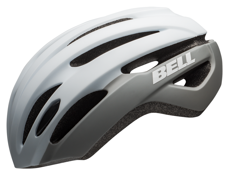 Bell Avenue Womens Road Helmet Matte/Gloss White/Grey-2