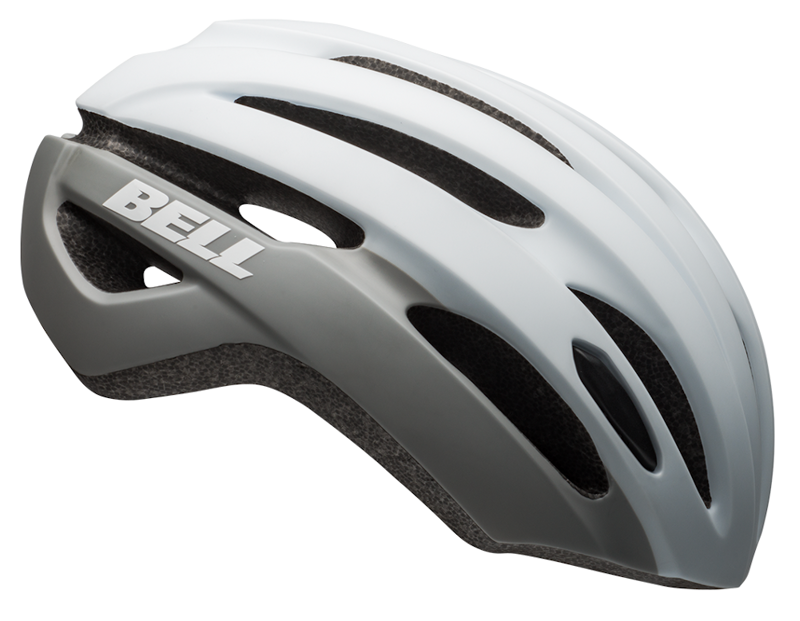 Bell Avenue Womens Road Helmet Matte/Gloss White/Grey-3