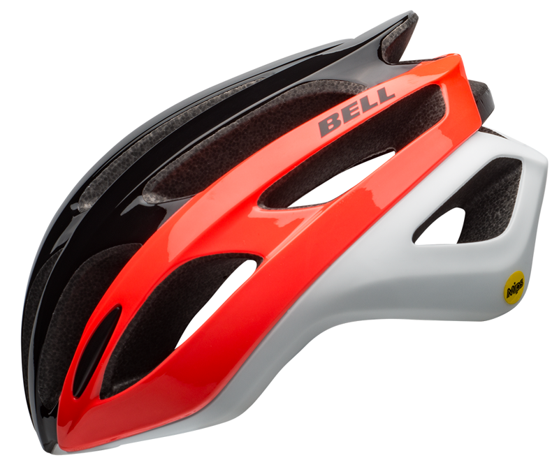Bell Falcon Mips Road Helmet Matte/Gloss Black/Infrared-1