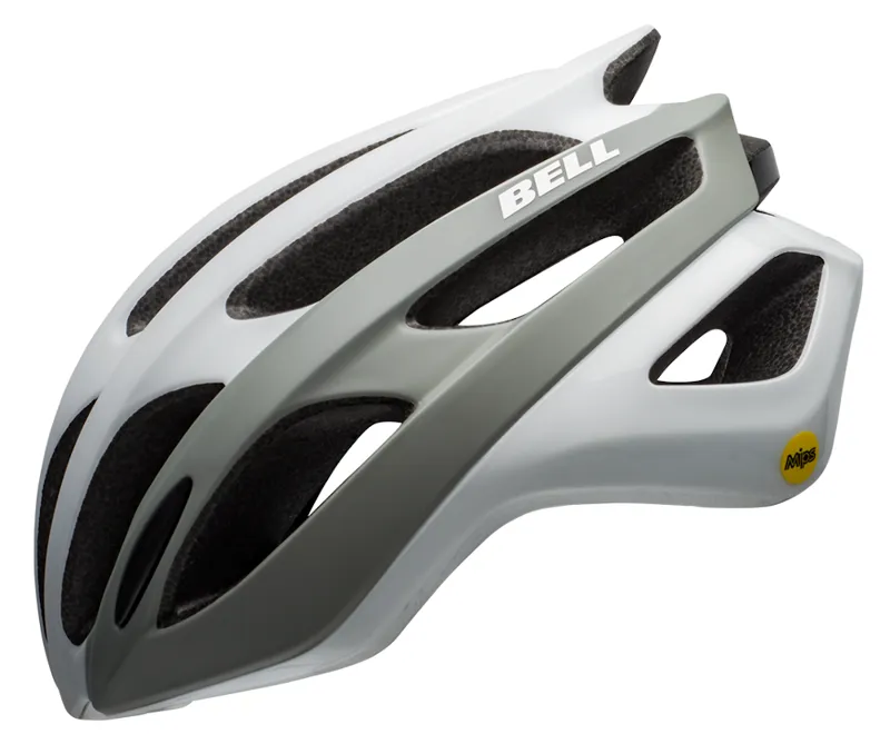 Bell Falcon Mips Road Helmet Matte/Gloss White/Grey-1
