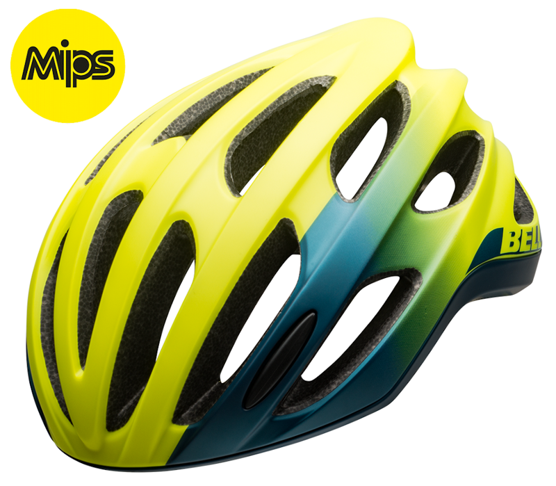 Bell Formula Mips Road Helmet Matte/Gloss Hi-Viz/Blue