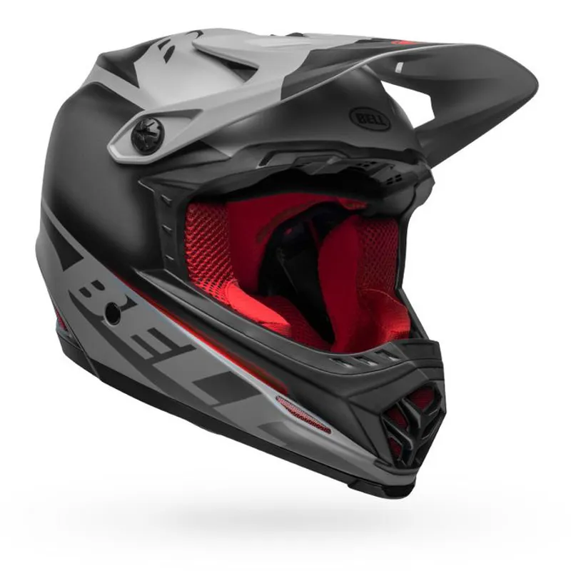 Bell Full-9 Fusion Mips MTB Full Face Helmet Matte Black/Grey/Crimson-1