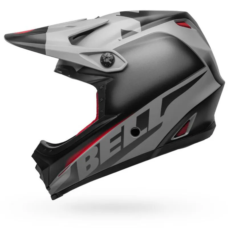 Bell Full-9 Fusion Mips MTB Full Face Helmet Matte Black/Grey/Crimson-3