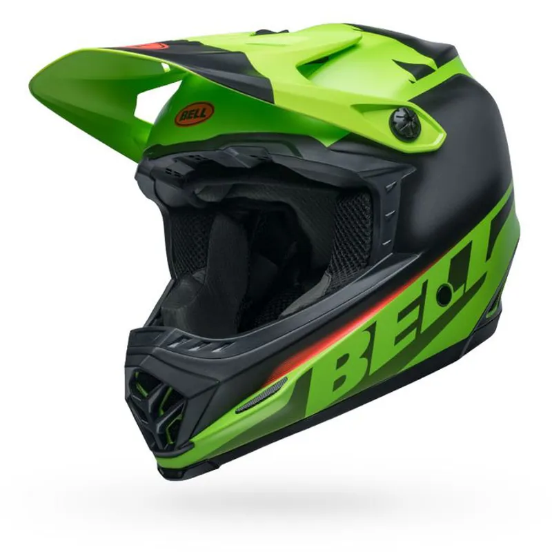 Bell Full-9 Fusion Mips MTB Full Face Helmet Matte Green/Black/Crimson-2