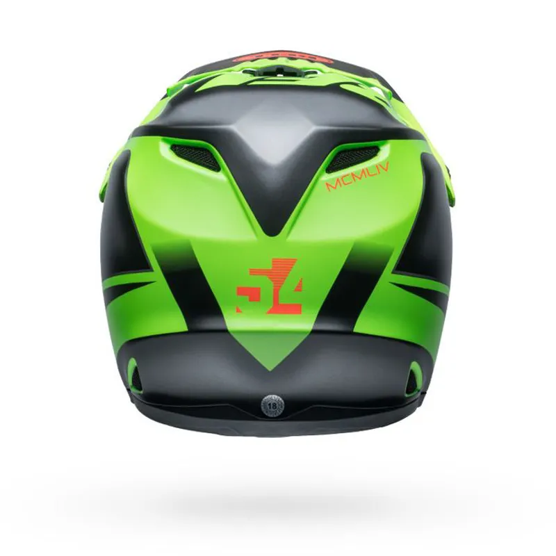 Bell Full-9 Fusion Mips MTB Full Face Helmet Matte Green/Black/Crimson-4