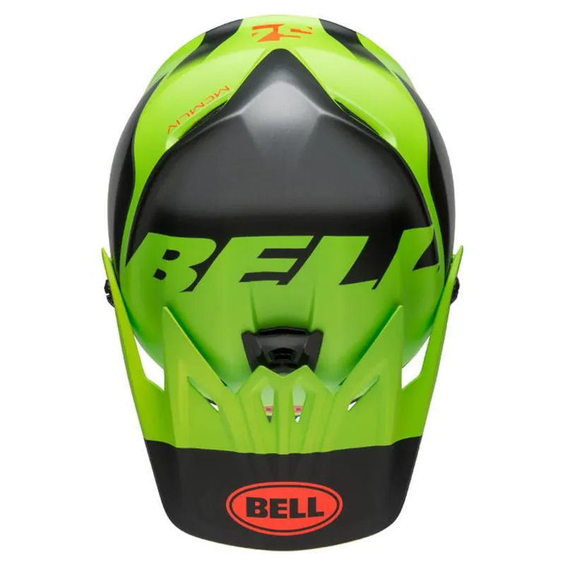 Bell Full-9 Fusion Mips MTB Full Face Helmet Matte Green/Black/Crimson-5