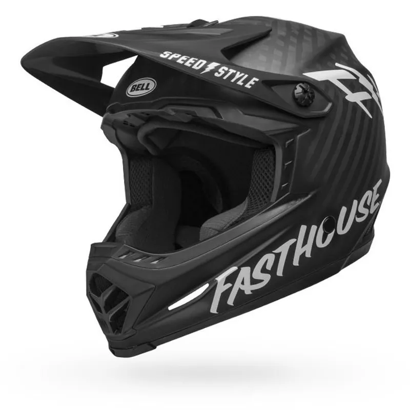 Bell Full-9 MTB Full Face Helmet Fasthouse Matte Black/White-2