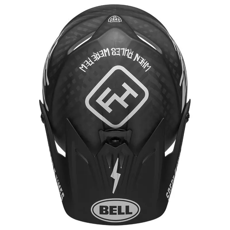 Bell Full-9 MTB Full Face Helmet Fasthouse Matte Black/White-5