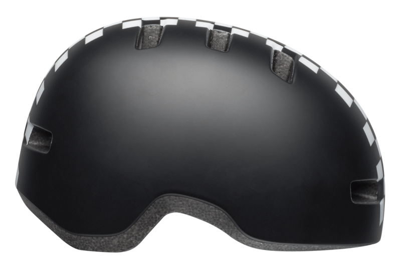 Bell Lil Ripper Kids Helmet Checkers Matte Black/White-1