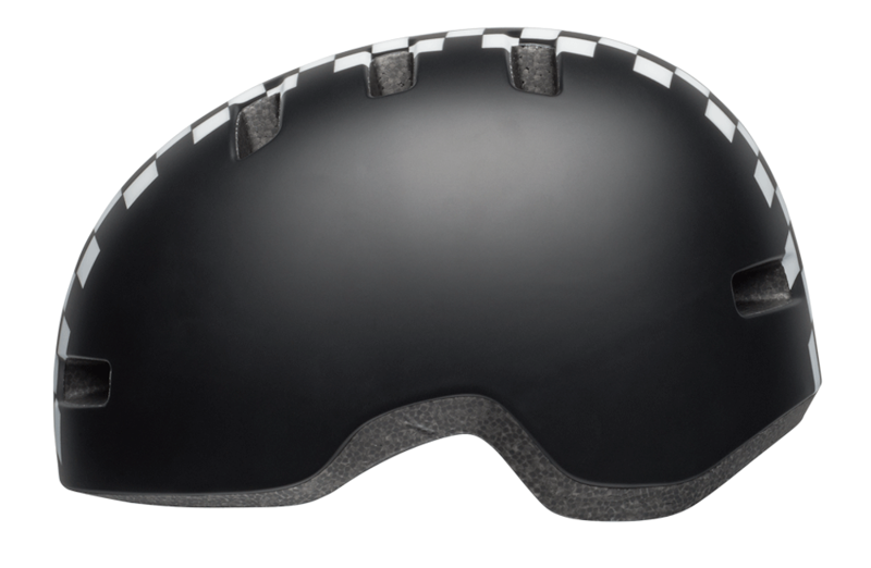 Bell Lil Ripper Kids Helmet Checkers Matte Black/White-3