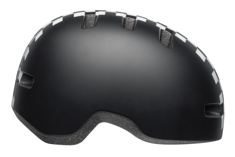 Bell Lil Ripper Toddler Checkers Matte Black/White-1