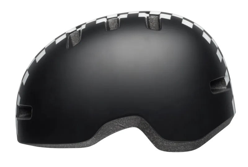 Bell Lil Ripper Toddler Checkers Matte Black/White-2