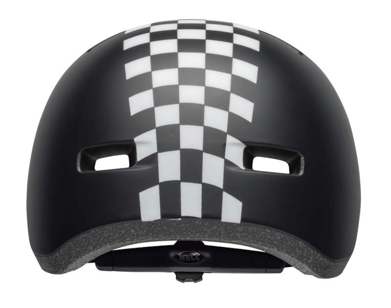 Bell Lil Ripper Toddler Checkers Matte Black/White-3