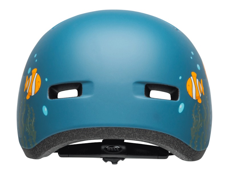 Bell Lil Ripper Toddler Clown Fish Matte Grey/Blue-3