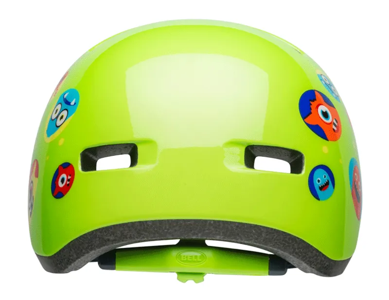 Bell Lil Ripper Toddler Helmet Monsters Gloss Green-3