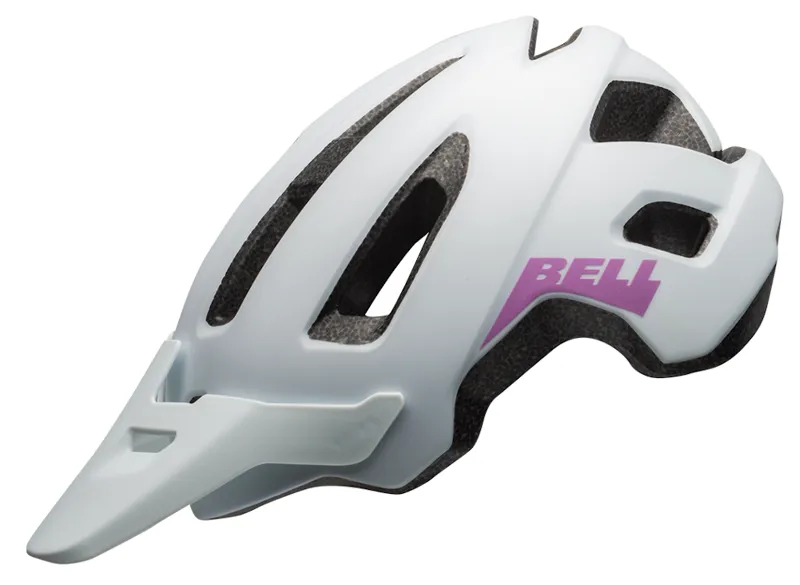 Bell Nomad Womens MTB Helmet Matte White/Purple-1