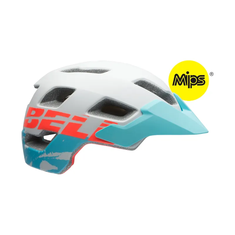 Bell Rush Mips MTB Helmet White/Blue
